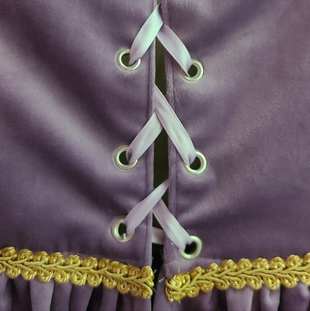 Purple Italian Renaissance Dress - Picture 8 of 14